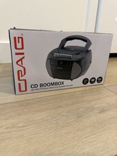 Craig Portable Top-Loading CD Boombox with AM/FM Radio and Cassette CD6951