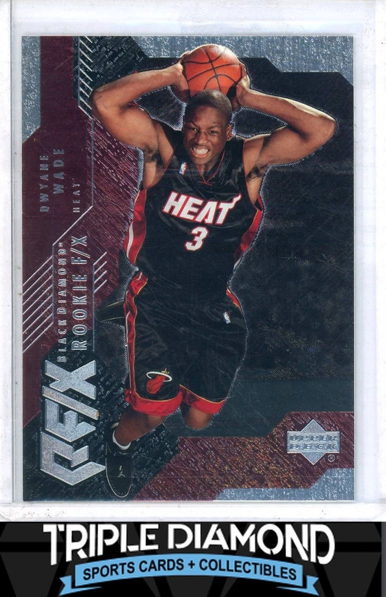 Upper Deck Dwyane Wade Basketball Rookie Sports Trading Cards