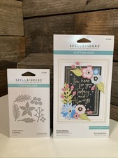 Spellbinders Etched Dies  Simply Perfect Layered Blooms  Holiday Flower  Dies