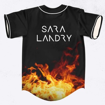 Custom Name - Sara Landry rave Baseball Jersey for EDM Gift - All Size