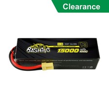 Gens Ace Bashing Pro 3s LiPo Battery Pack 100C 11.1V 15000mAh w/EC5 Connector
