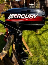 Mercury 3.3hp Outboard Engine Short Shaft