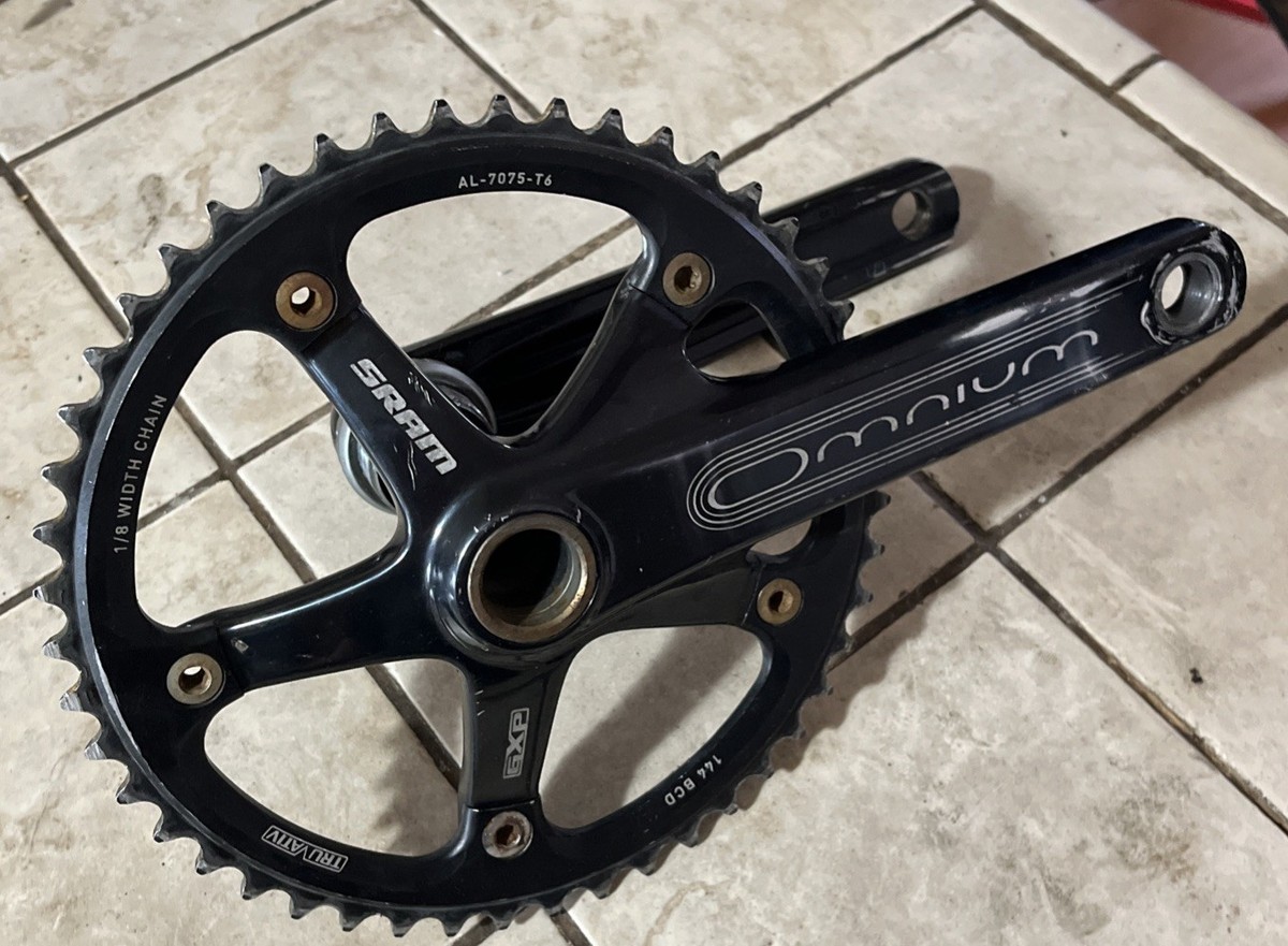 SRAM - OMNIUM CRANKSET W/ GXP BOTTOM BRACKET And Pedals 170mm | eBay