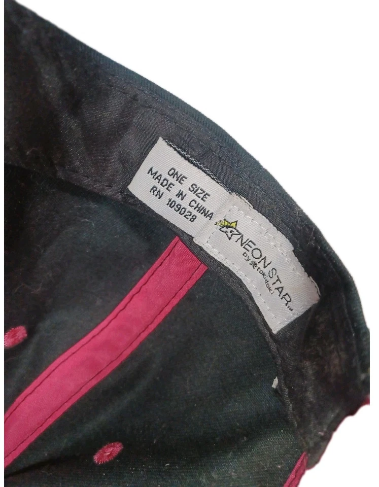 Cappello camionista snapback TOKIDOKI NEON STAR Unicorno regolabile arcobaleno/unicorno - Immagine 4 di 4