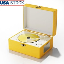 Multifunctional Music Player CD Bluetooth USB AUX Rechargeable Remote Control