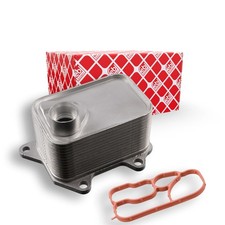 FEBI BILSTEIN ÖLKÜHLER MIT DICHTUNG passend für AUDI A1 A3 A4 A5 A6 A7 A8 Q2 Q3