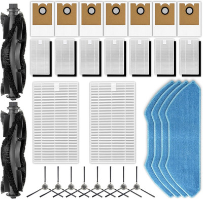 30-Pack M2 Pro Replacement Parts for Lefant M2 Pro/S Pro Robot Vacuums