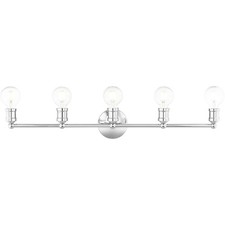 Livex Lighting 16715-05 Lansdale Bathroom Vanity Light Polished Chrome