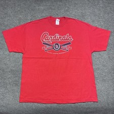 Vintage St. Louis Cardinals Major League Baseball T-Shirt 2XL RARE MENS RED