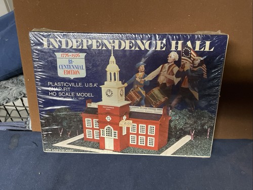 Kit Modelo Bachmann Plasticville Independence Hall #2921 ¡Nuevo! Escala HO DEBE LEERSE | Condition: New