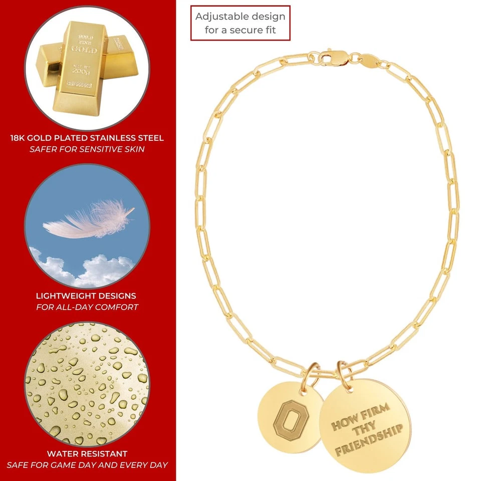 Ohio State Coin Charm Bracelet - Image 2 of 3