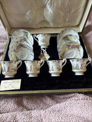 Gainsborough Vintage Bone China Teeservice 11-teiliges Set
