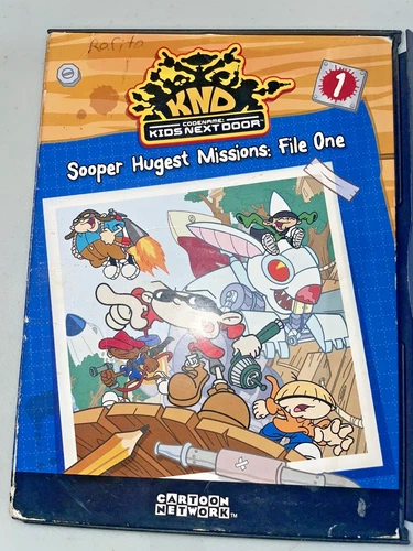 Codename Kids Next Door Sooper Hugest Missions File One DVD Acceptable