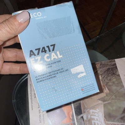 Boneco A7417 EZ Cal Humidifier Cleaner & Descaler/NIB/Box Of 3 Packets/Plz Read!