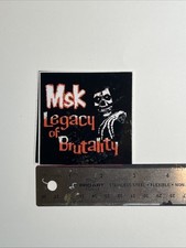 3  MSK Vinyl Sticker Misfits Graffiti Art Los Angeles Seventh Letter