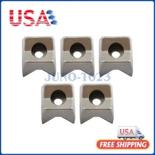 5Pcs Replacement For Fecon Cubit Reversible Knife Teeth US