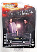 GREENLIGHT HOLLYWOOD SERIES 6 SUPERNATURAL 1967 CHEVROLET IMPALA SPORT SEDAN HTF