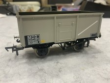 Bachmann OO Gauge 37-251 Mineral Wagon BR Grey Without Top Flap Doors New Boxed