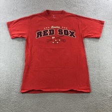 Boston Red Sox Shirt Mens Medium MLB Baseball World Series Champions Majestic
