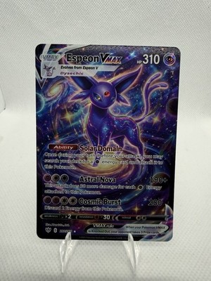 FAN ART-Espeon VMAX 192/203 Evolving Skies Ultra Rare Holo 310 HP Eng