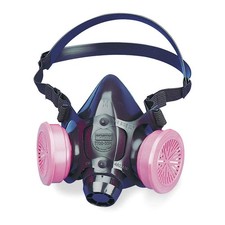 HONEYWELL NORTH 7780P100S Half Mask Respirator Kit,S,Black 5HV91