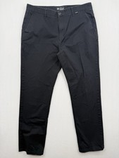 Hurley Black 36 Waist Modern Fit Mens Pants