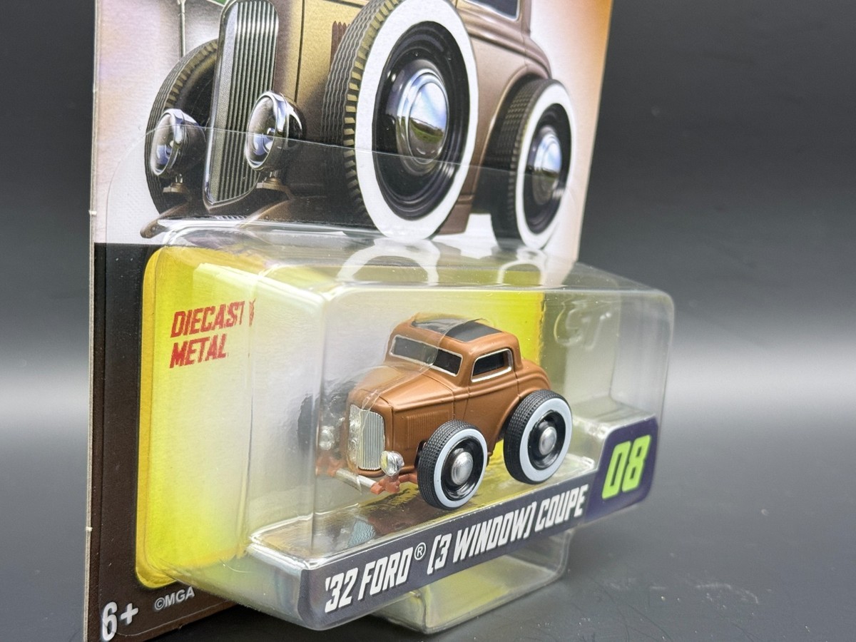 Cartuned 32 Ford 3 Window Coupe Brown #08 Series 10 Mainline 2026