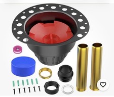 Freestanding Tub Drain Rough-in Kit Bathtub Drain Kit with PVC Plastic Adapter
