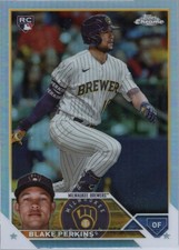 2023 Topps Chrome Update Series Baseball - [Base] - Refractor #USC206 Blake Perk