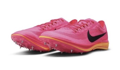 Nike ZoomX Dragonfly Pink Black Orange Track Spikes CV0400-600 Men 8.5