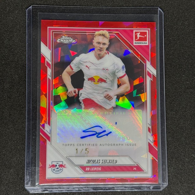 Topps Chrome Sapphire Bundesliga 2025/26 - Nicolas Seiwald Auto 1/5