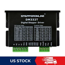 STEPPERONLINE DM332T 1-3.2A 10-30VDC Digital Stepper Driver for Nema 17/23 Motor