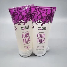 Not Your Mother's Curl Talk Frizz Control Sculpting Gel Firm Definning Cream NEW