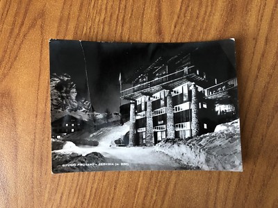 Postkarte Rifugio Pirovano Cervinia Schule Ski Reiseviag 1957 Subalpin AC