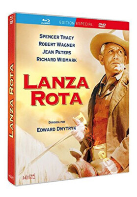 Broken Lance NEW Classic Blu-Ray Disc Edward Dmytryk Spencer Tracy Robert Wagner
