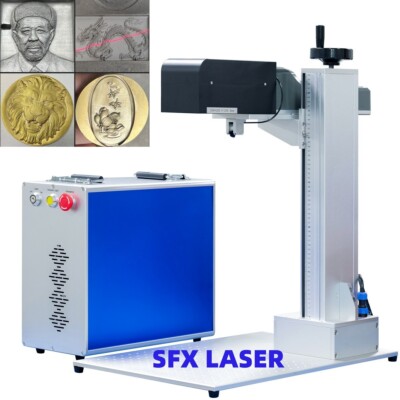 100W 3D JPT Fiber Laser Engraver Laser Marking Machine Laser Marker for Metals