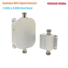 Sunhans WiFi Signal Booster 2.4G 5.8GHz 4000mW 36dBm Dual Band Outdoor Amplifier