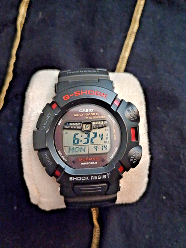 Casio G-SHOCK “Mudman” GW9010 RC Tough Solar World Time Digital Watch. Minty!