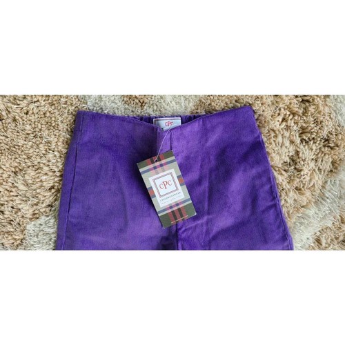 NWT CPC Kids Corduroy Purple Pull-On Pant - Picture 3 of 5