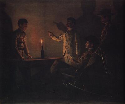Vasily Vereshchagin Interrogation of the Renegade 1901 17''x 22'' Archival Print