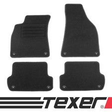 Fussmatten für Audi A4 B6 B7 8E 2000-2008 Graphit / Anthrazit Textil Fußmatten