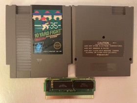 10 Yard Fight (Nintendo NES, 1985) Cleaned Tested Working Good Condition