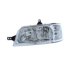 Compatibile con Fiat Ducato Van 2002-2006 Faro Proiettore Cromato Lato Passeggero Sinistro