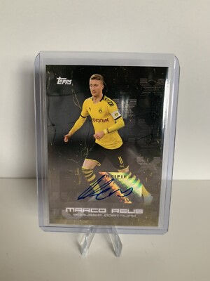 Marco Reus Autograph Card Borussia Dortmund BVB Topps Curated Set