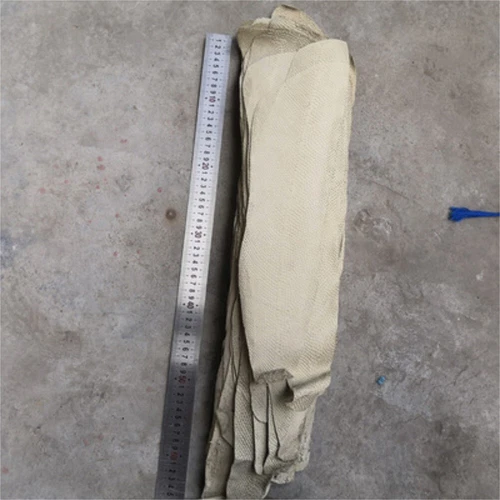 2xGenuine Salmon Fish Skin Leather Salmon Fish Hide Material Leather Craft Pelt - Picture 22 of 43