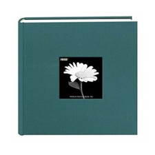 Pioneer 200 Pocket Photo Album - Majestic Teal Natural Colors Fabric