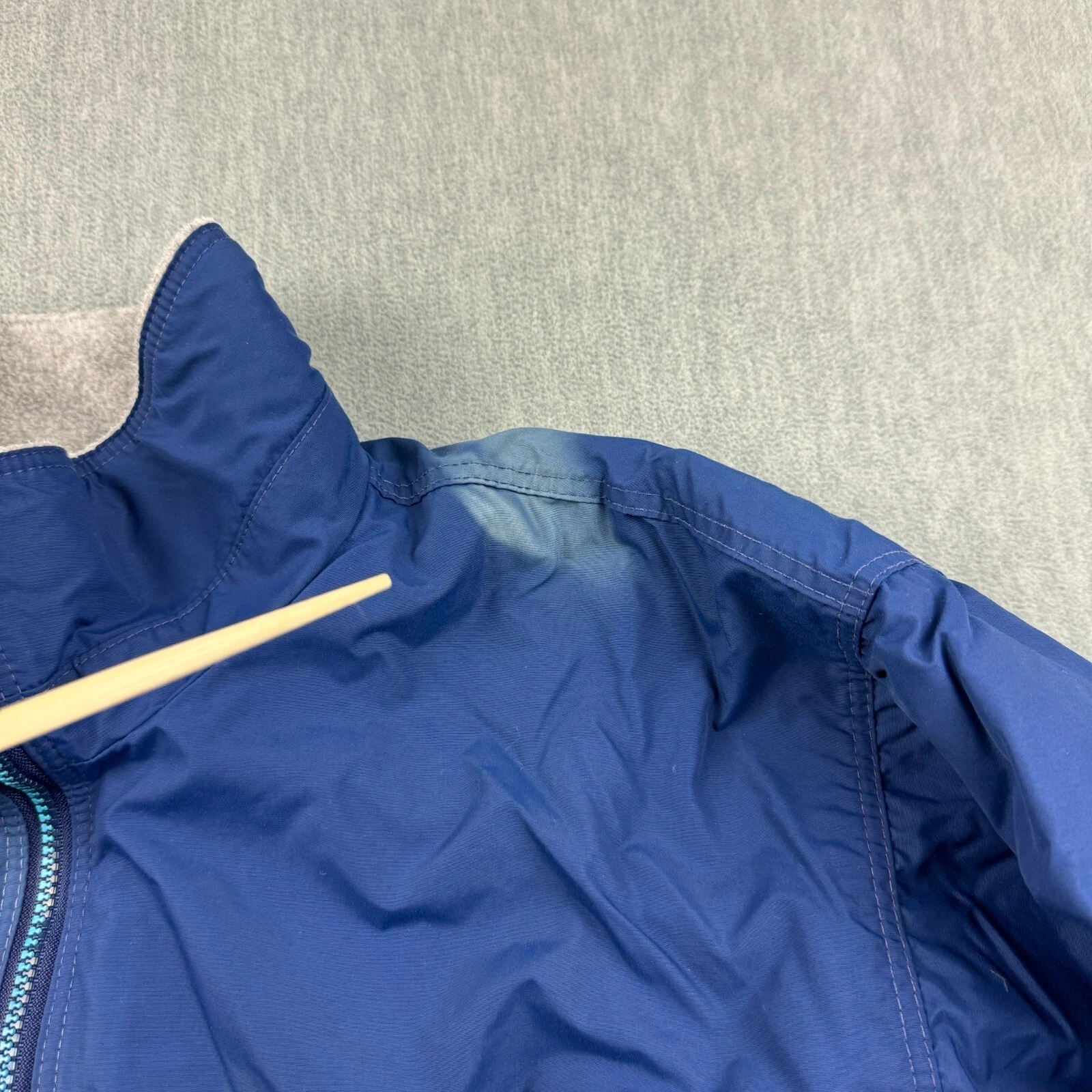 patagonia vintage full zip softshell fleece jacket