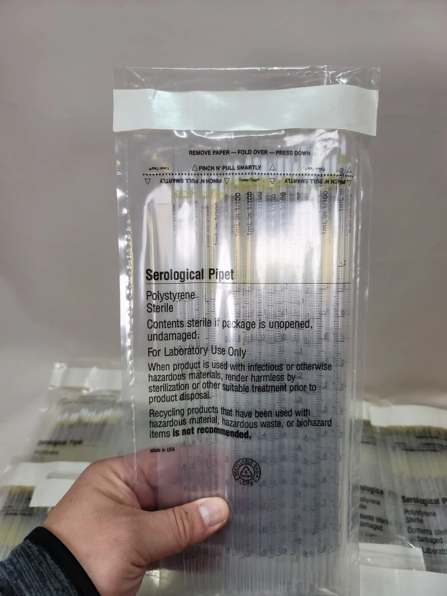 VWR® Disposable Serological Pipets, Polystyrene, Sterile,