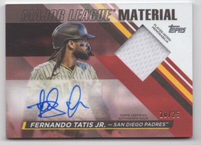 2024 Topps - Fernando Tatis Jr. SSP Major League Material