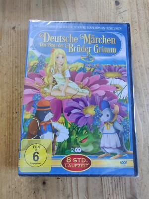 Deutsche Märchen   Das Beste der Brüder Grimm | 2 DVD Set | 8 Std. | NEU OVP